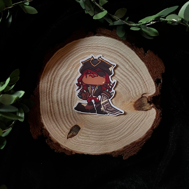 Sticker Sonic // Pirate Knuckles