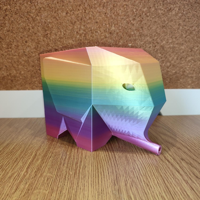 3D printed elephant, multipurpose elephant holder, elephant pen holder, elephant cutlery drainer, eco-friendly home decor, 3D printed gifts UK, Nova Printing 3D models
