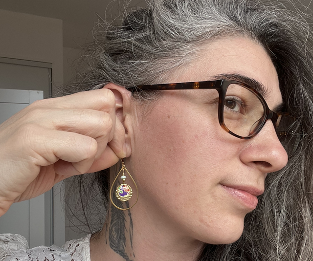 Boucles d’oreilles acier inoxydable