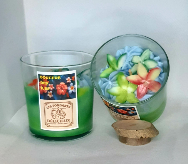 Bougie Gourmande Douceur des Îles