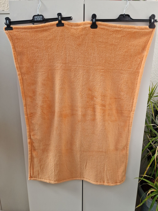 Peluche Renard Avec Plaid Orange