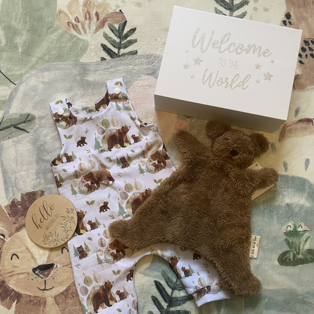 New Baby Box "Bear Themed" 0-3m