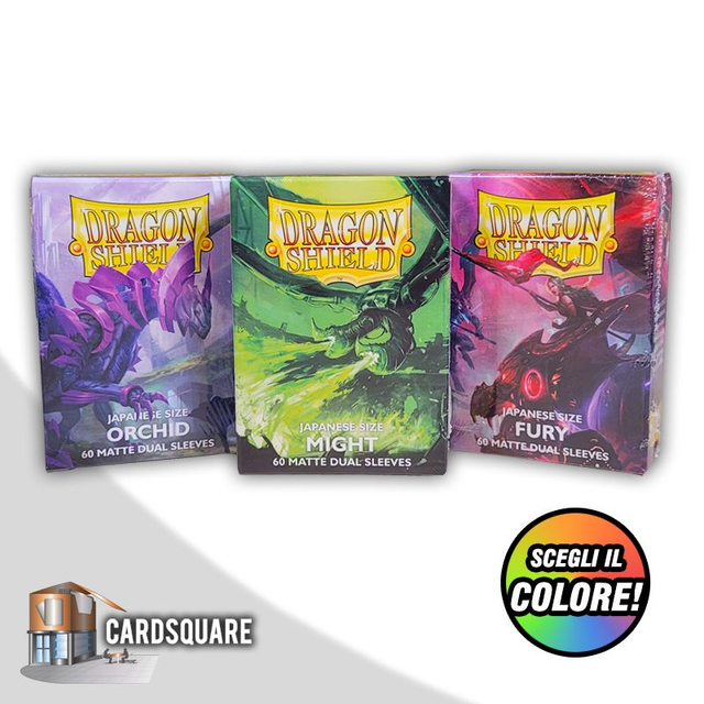 Dragon Shield - Sleeves Matte Dual - Small - (60 Sleeves)