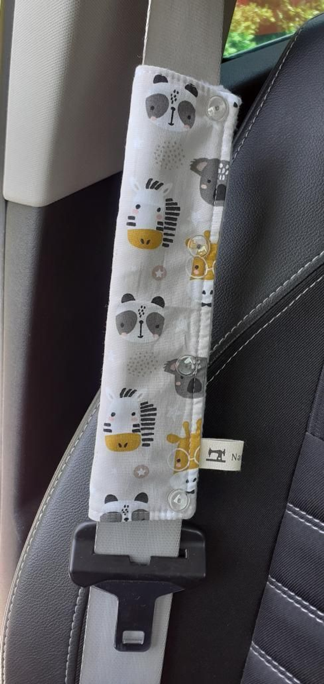 Protège ceinture sécurité Zèbre