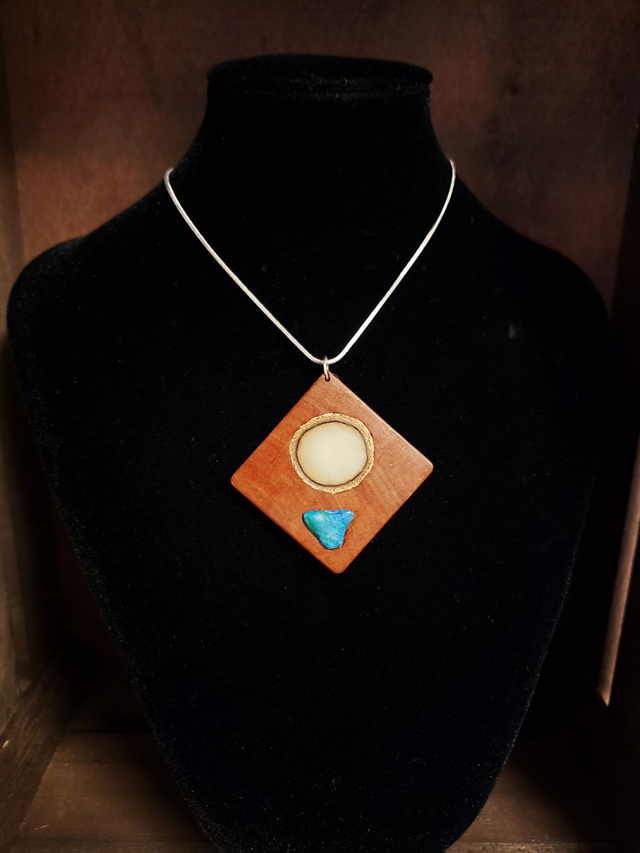 Anhänger Mopane/Makalani/Chrysokoll