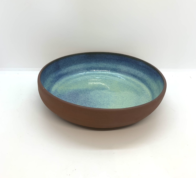 Assiette creuse en grès 