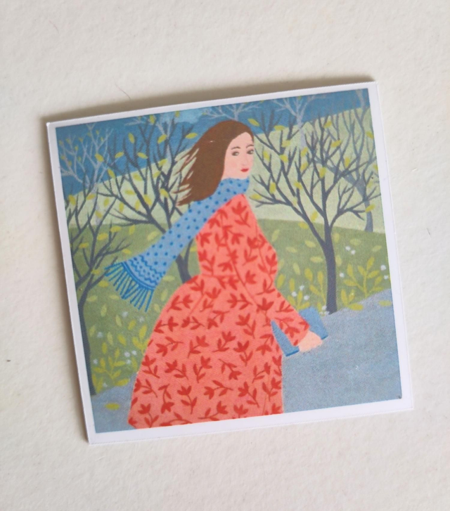 Magneet "In de wind"