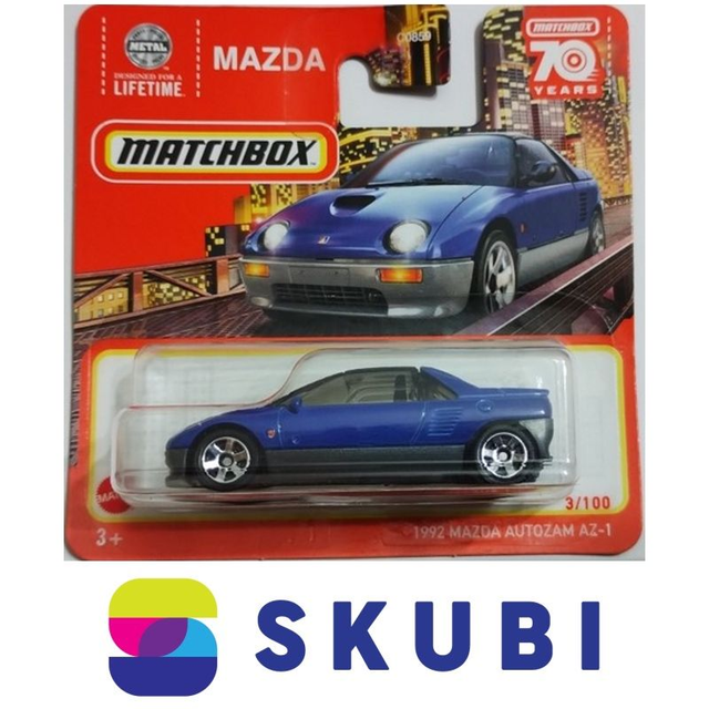 1992 Mazda Autozam AZ-1 - MATCHBOX 70 YEARS - 3/100