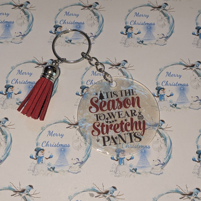 Christmas keyring