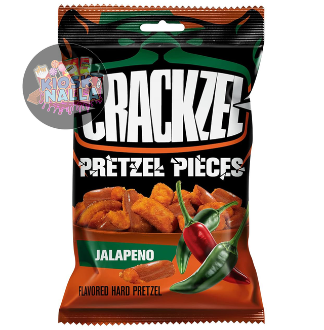 Crackzel Pretzel Pieces Jalapeño 85g 🌶