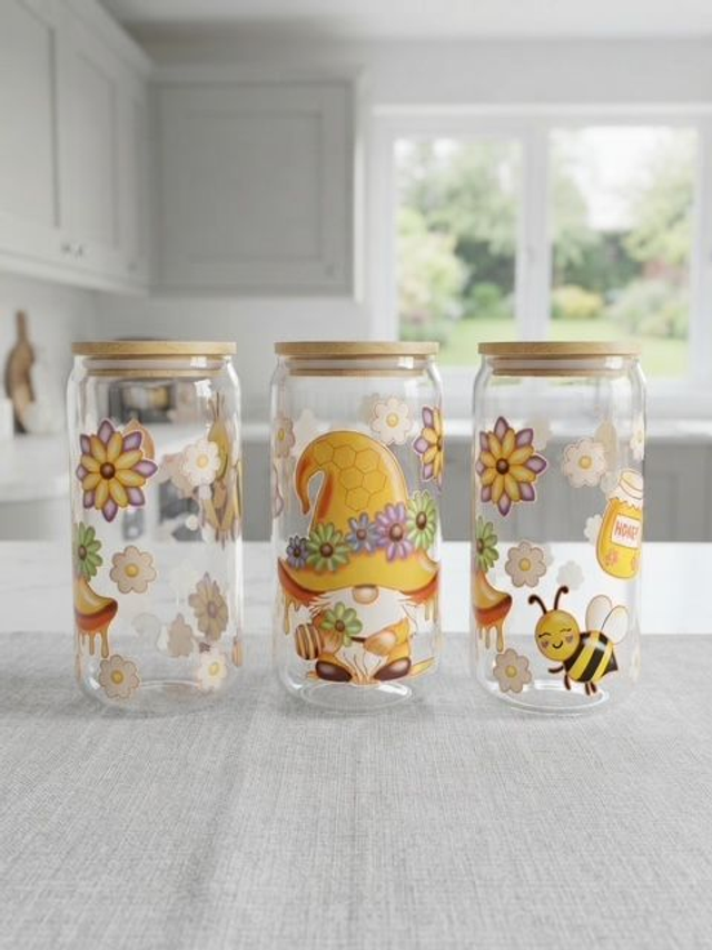 16oz Glass Cup