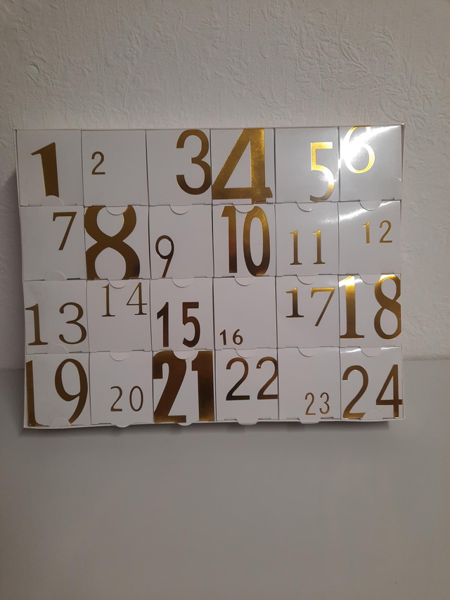 Calendrier de Noël vide 🎄 