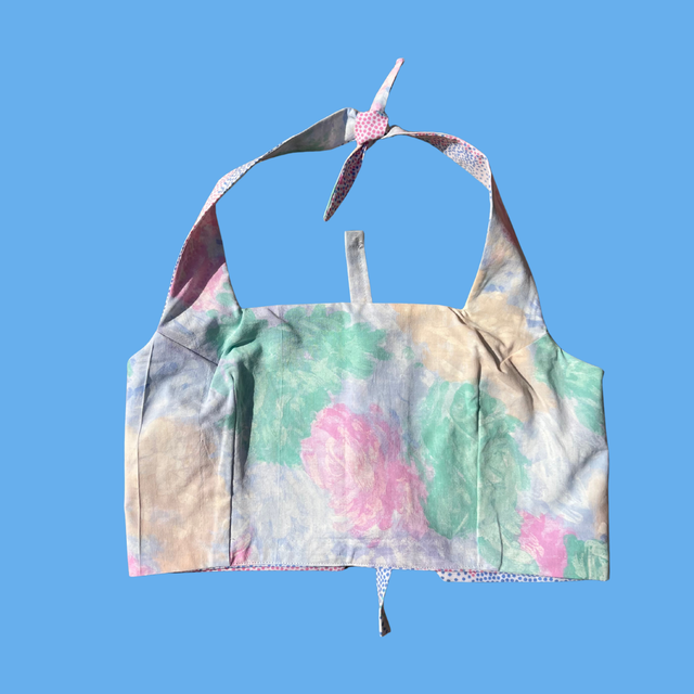 Crop top reversible "Cerf Volant" - M