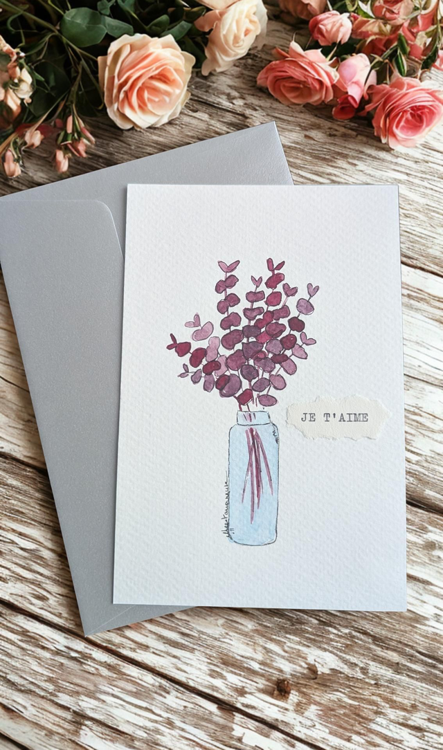 Carte postale - JE T'AIME