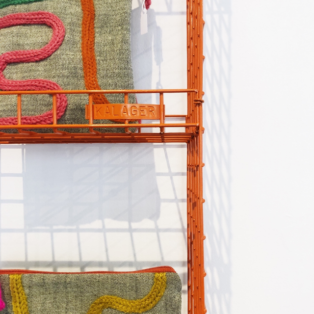 Grid Shelf small, orange