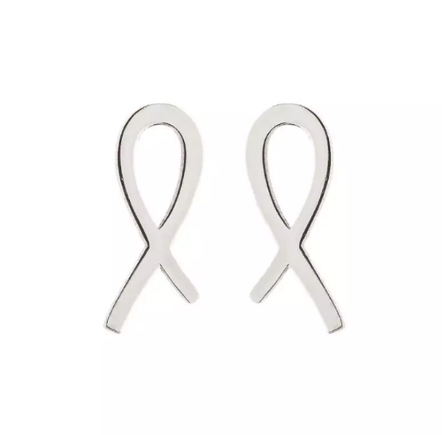 Ribbon Stud Earrings