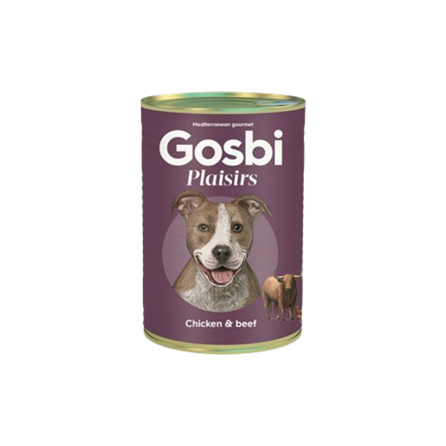 GOSBI Plaisirs Poulet / Bœuf 400G 