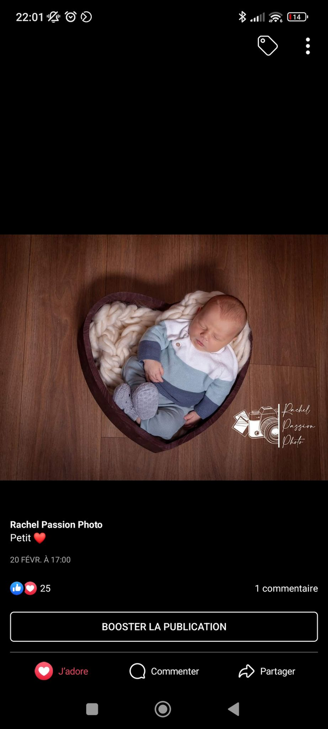 Carte cadeau Séance Nouveau né 