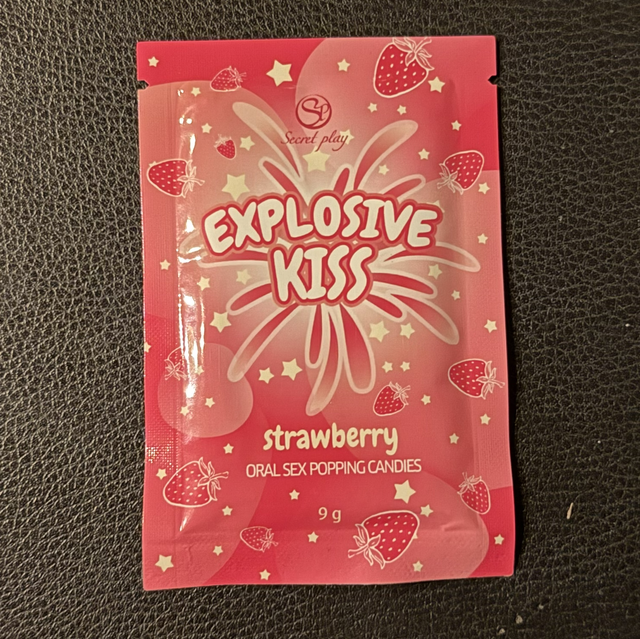 Sachet bonbon : fraise