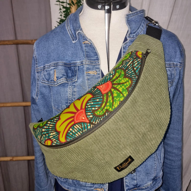 Sac banane vert 