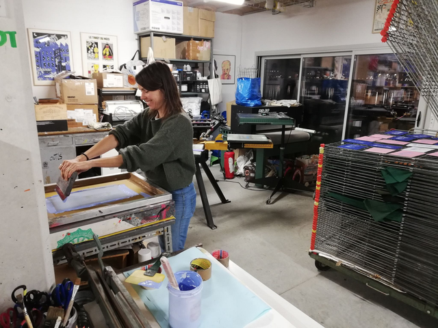 Découverte de la sérigraphie