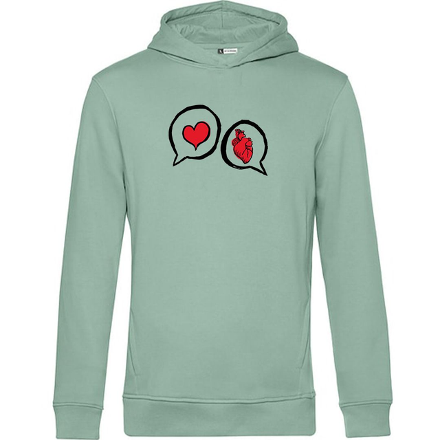 2 CORAZONES HOODIE 