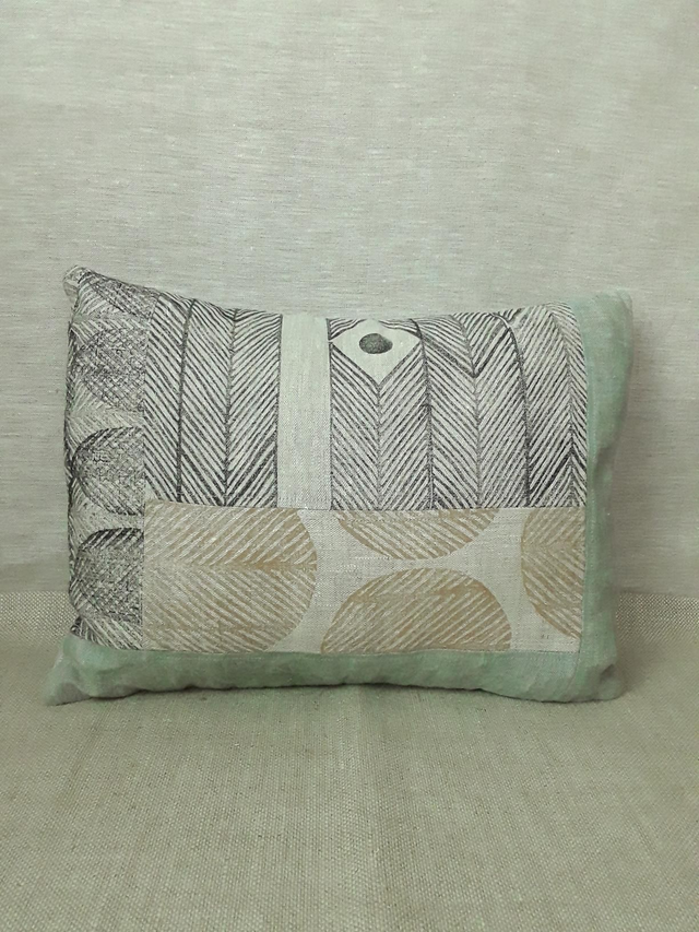 Coussin en lin - collection PATCHWORK 