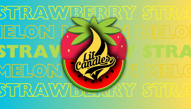Strawberry Melon kaars