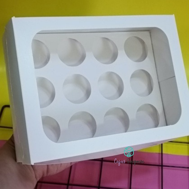 Caja 12 y 6 Shots/Minicupcakes