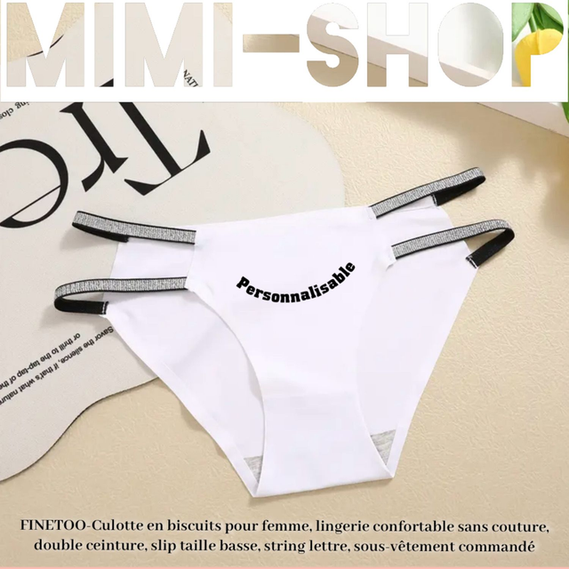 Culotte en biscuit personnalisable 