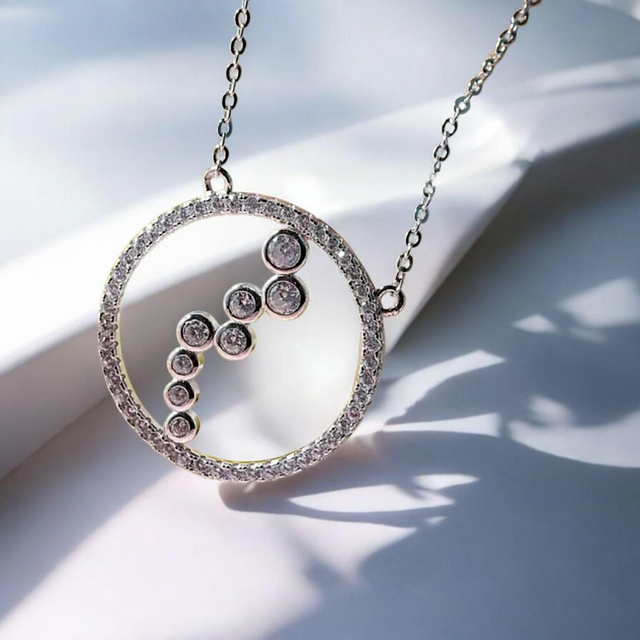 Beautiful Design AA CZ Necklace.