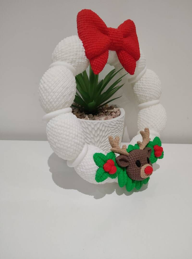 Couronne de Noël Renne