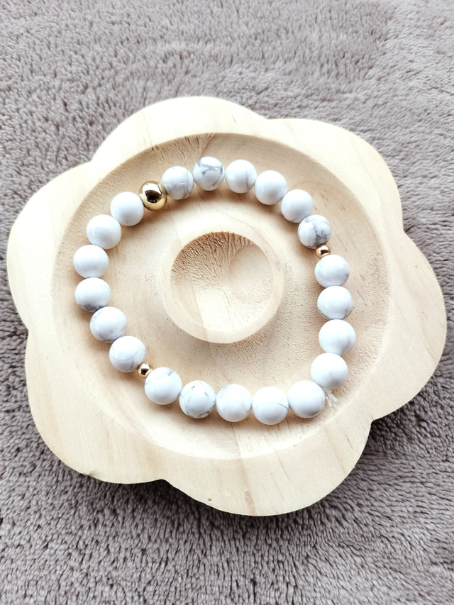 bracelet  femme Howlite