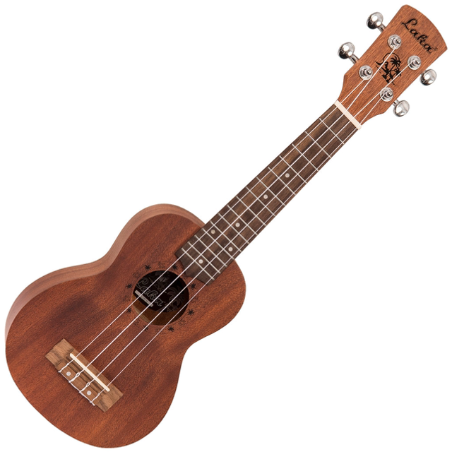 Laka Mahogany Series Ukulele &amp; Carry Bag ~ Soprano