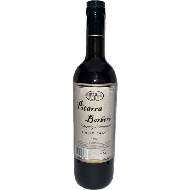 Pitarra Barbero Embocado Bodegas Barbero