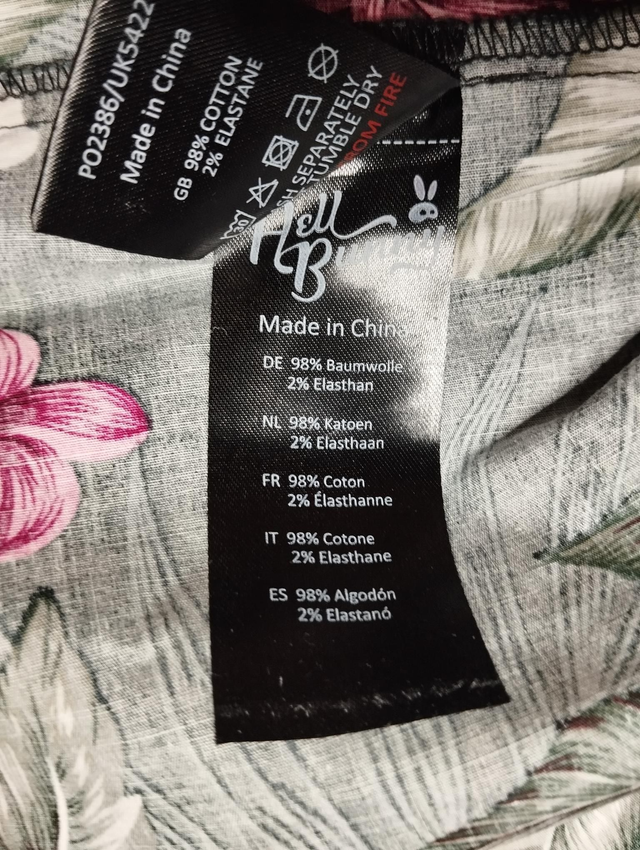 Robe Hell Bunny Tahiti T46