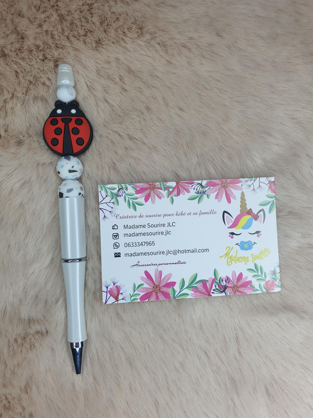 Stylo avec recharge Coccinelle