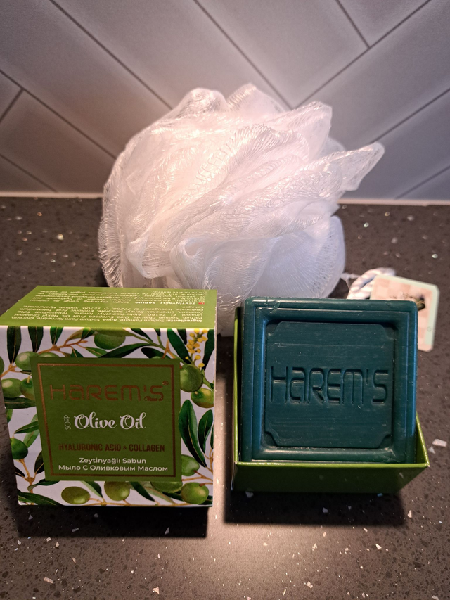 Olive Oil Soap &amp; Scrunch