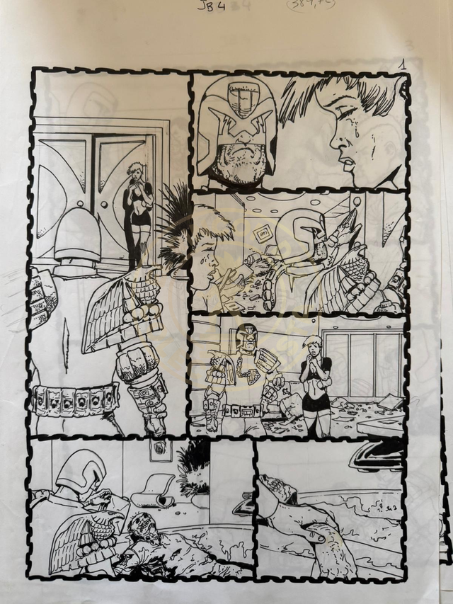 Lamina Original Por Carlos Ezquerra