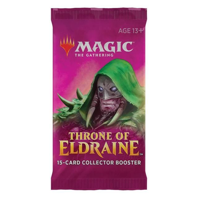 Wizards of the Coast Magic Gathering Throne Eldraine Collector Booster Box