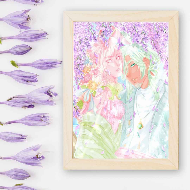 Évangéline et Dimitry - Pâques 2025