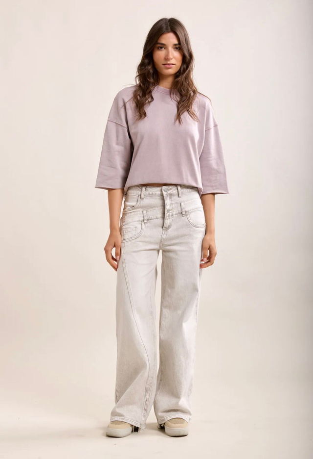 Spring jeans - taupe