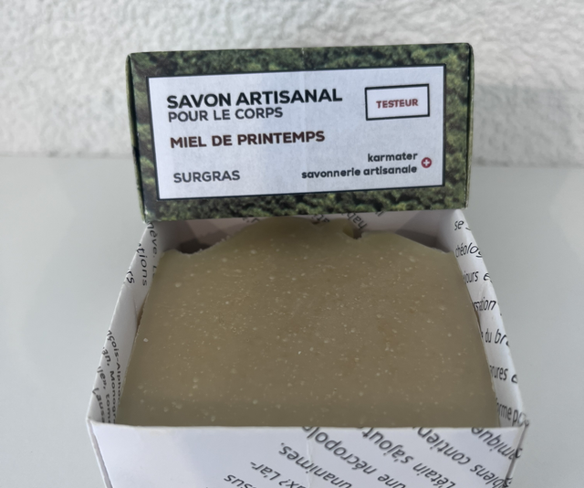 Savon surgras Miel
