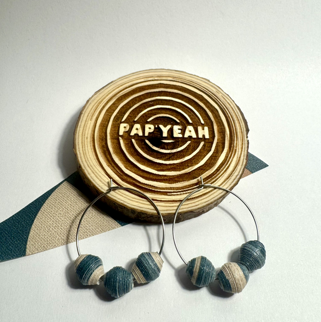 Boucles d’oreilles « créoles »