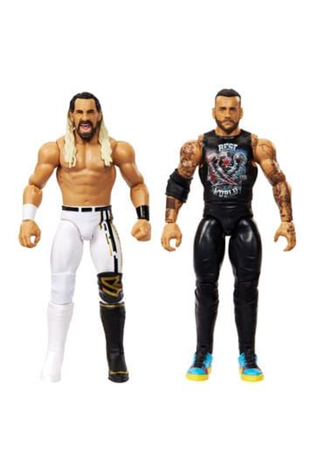 WWE: CM Punk and Seth Freakin Rollins Main Event Showdown 2-Pack Figures