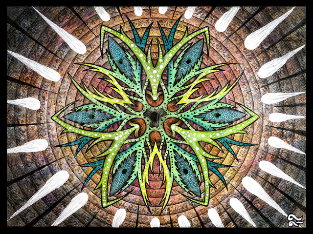 &quot;Mandalis religiosa&quot; Print