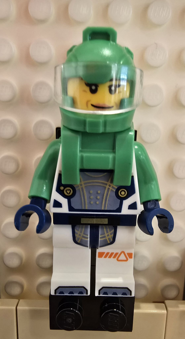 LEGO cty1726 Astronautin Minifigur
