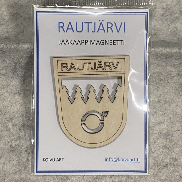 Rautjärvi jääkaappimagneetti