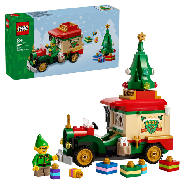 LEGO 40746 Iconic Lieferwagen des Weihnachtsmanns