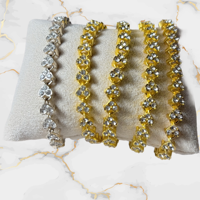 Bracelet coeur doré 💛